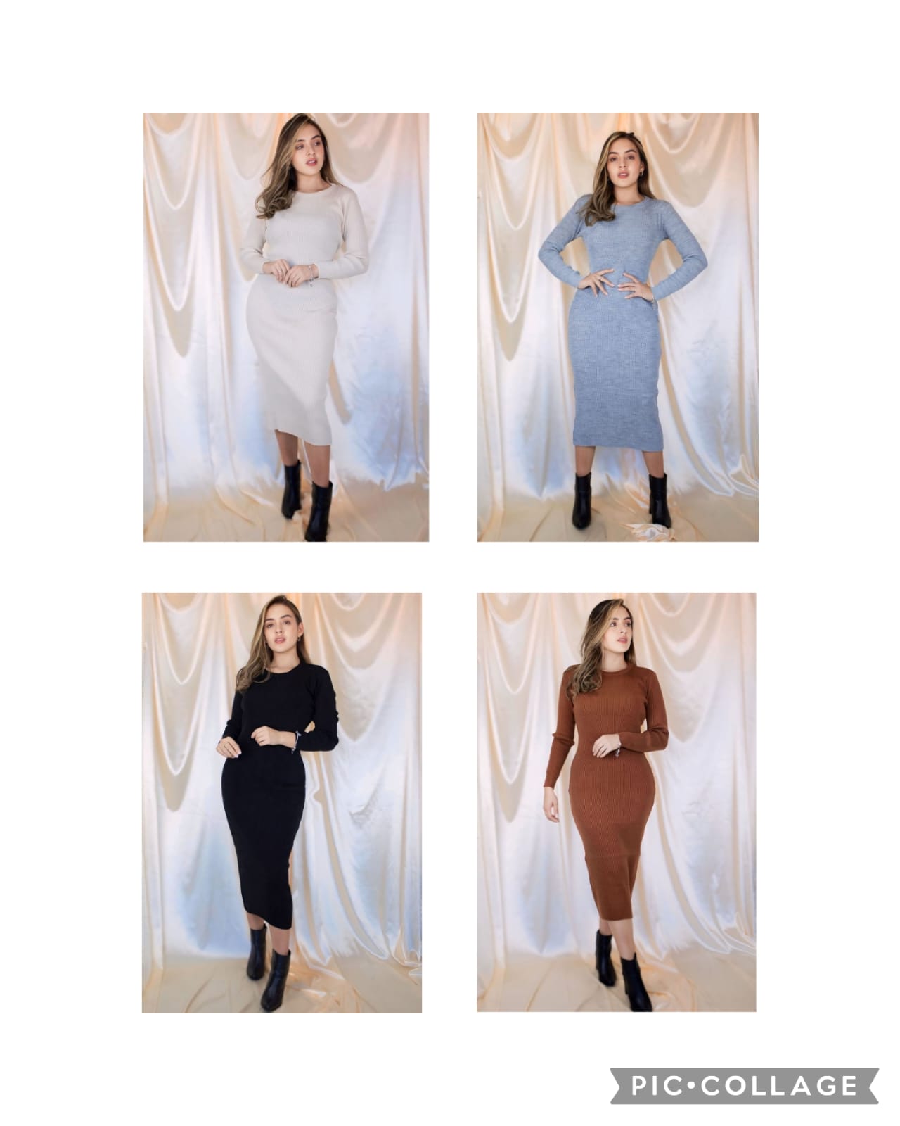 Variedad de vestidos