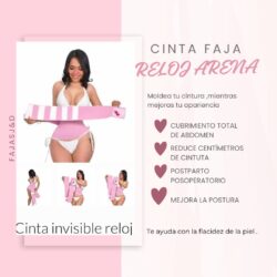CINTA FAJA RELOJ DE ARENA COLORES