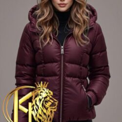 Chaqueta deportiva para dama vinotinto