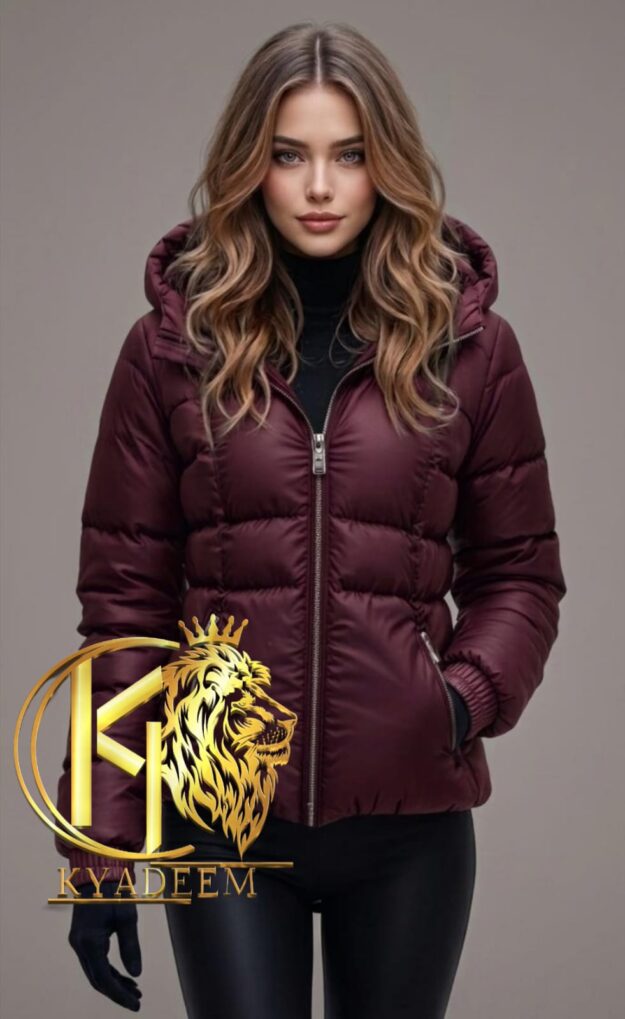 Chaqueta deportiva para dama vinotinto