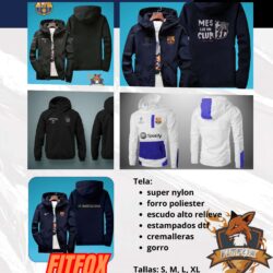 Chaqueta estampados de equipos de futbol