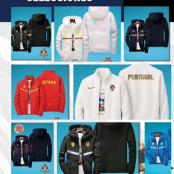 Chaqueta estampados de equipos de futbol