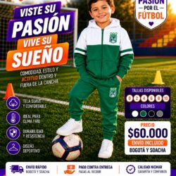 SUDADERA INFANTIL NACIONAL NIÑO Y NIÑA