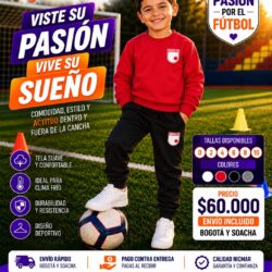 SUDADERA INFANTIL SANTA FE NIÑO Y NIÑA