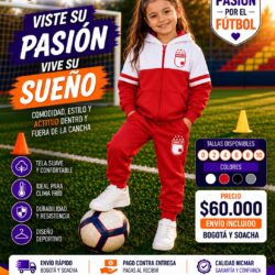 SUDADERA INFANTIL SANTA FE NIÑO Y NIÑA