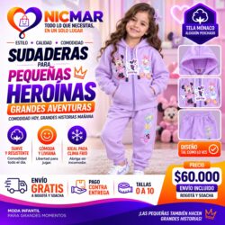 CONJUNTO PARA NIÑA DE SACO Y PANTALON